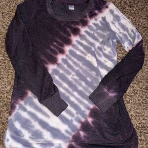 Women's Tie-Dye Long Sleeve Top